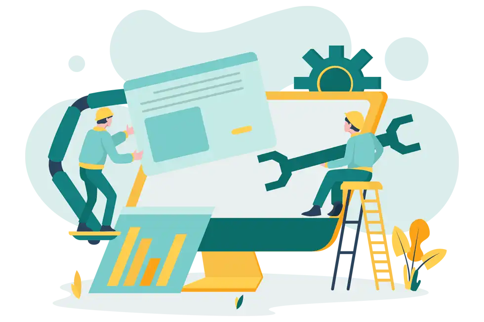 Icono de mantenimiento tecnológico preventivo y correctivo
