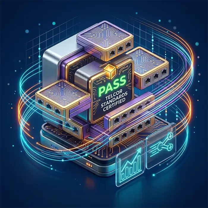 Banner que promociona los servicios de cableado estructurado en Nicaragua de ALFA Technologies. Muestra tres bloques de texto con fondos de colores azul, verde y naranja. El texto en el bloque azul presenta a ALFA Technologies como especialistas en cableado estructurado en Nicaragua y certificación de redes bajo estándares internacionales para garantizar rendimiento óptimo de infraestructura TI. El bloque de texto en el centro, sobre fondo oscuro, detalla servicios de instalación en entornos empresariales, industriales y educativos con pruebas de certificación y reportes digitales validados. El bloque de texto a la derecha, sobre fondo naranja, incluye un icono de teléfono y una pregunta para invitar al usuario a solicitar una inspección gratuita para recibir una propuesta técnica con certificación garantizada si su red actual presenta fallas o bajo rendimiento.
